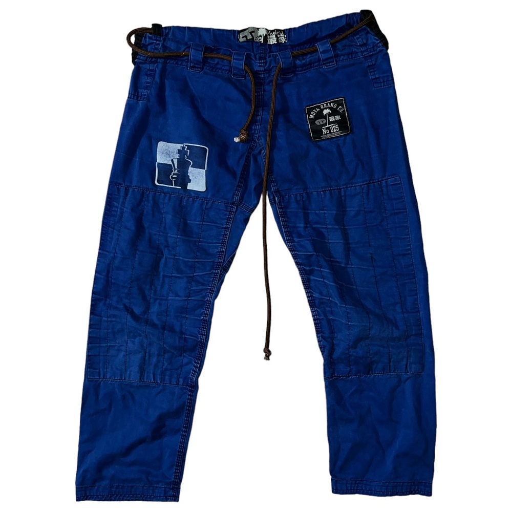 Moya Brand 025 Royal Blue Pants Size K4 Jiu Jitsu Jujutsu